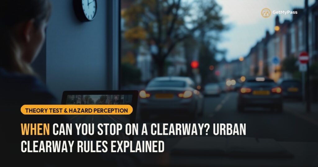 When Can You Stop on a Clearway? Urban Clearway Rules Explained — GetMyPass