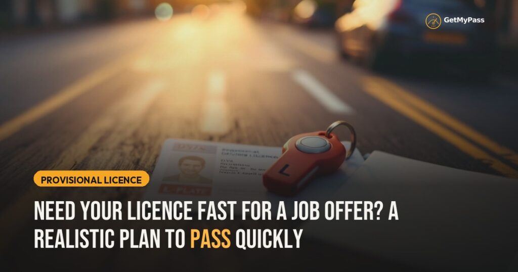 Need Your Licence Fast for a Job Offer? A Realistic Plan to Pass Quickly — GetMyPass