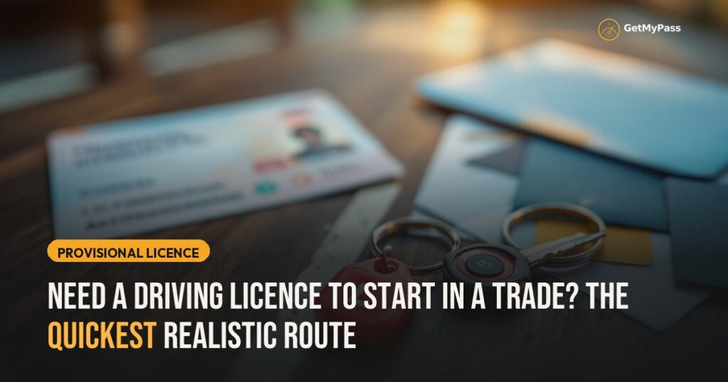 Need a Driving Licence to Start in a Trade? The Quickest Realistic Route — GetMyPass