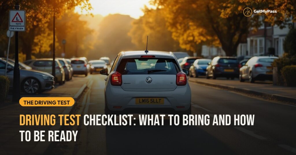 Driving Test Checklist: What to Bring and How to Be Ready — GetMyPass