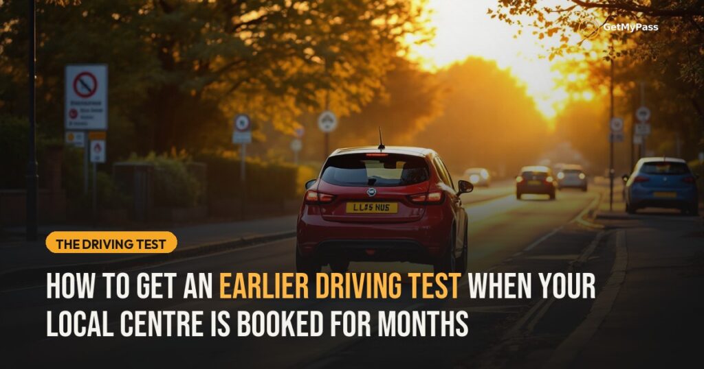 How to Get an Earlier Driving Test When Your Local Centre Is Booked for Months — GetMyPass