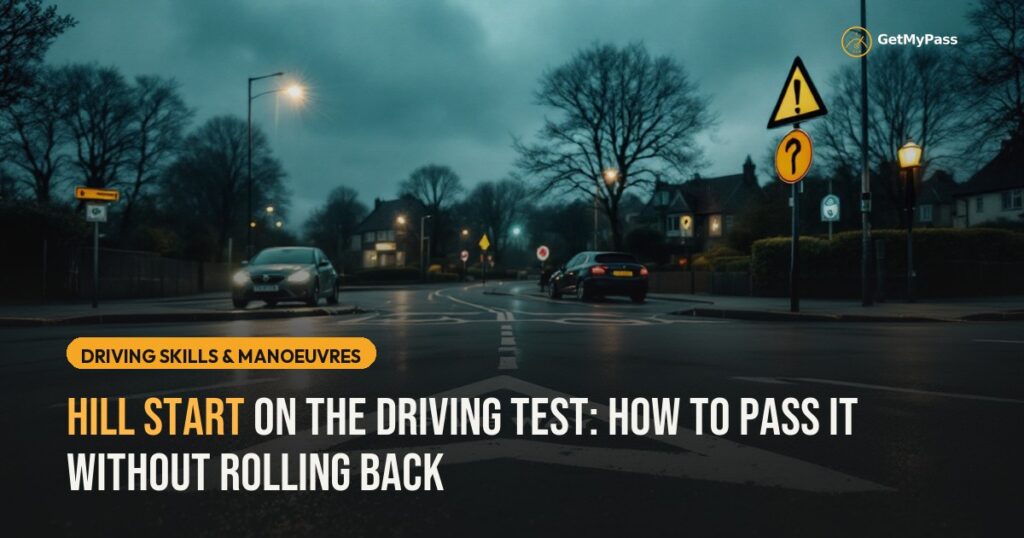 Hill Start on the Driving Test: How to Pass It Without Rolling Back — GetMyPass
