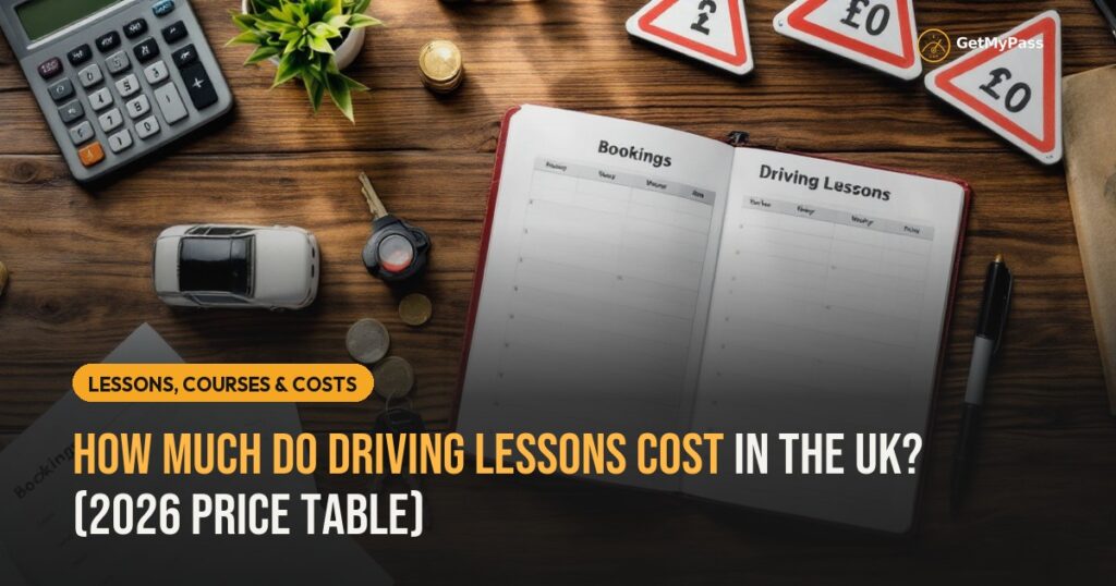 How Much Do Driving Lessons Cost in the UK? (2026 Price Table) — GetMyPass