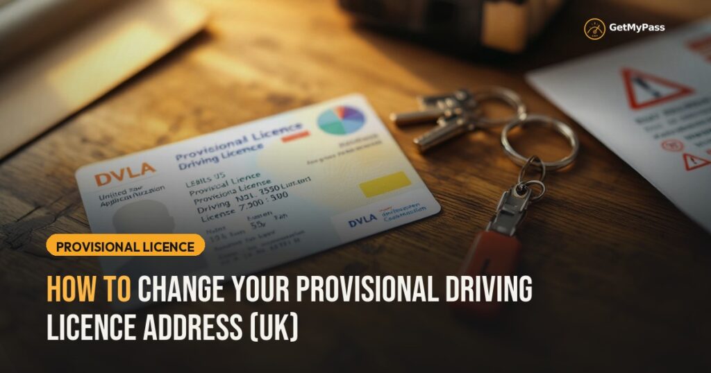 How to Change Your Provisional Driving Licence Address (UK) — GetMyPass