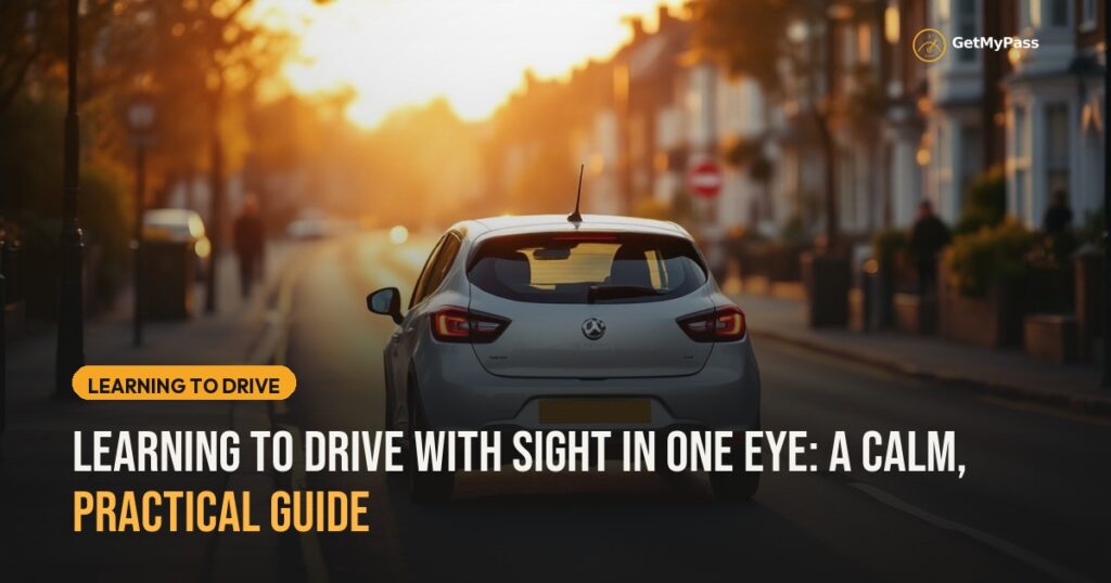 Learning to Drive With Sight in One Eye: A Calm, Practical Guide — GetMyPass