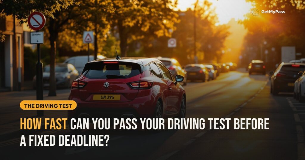 How Fast Can You Pass Your Driving Test Before a Fixed Deadline? — GetMyPass