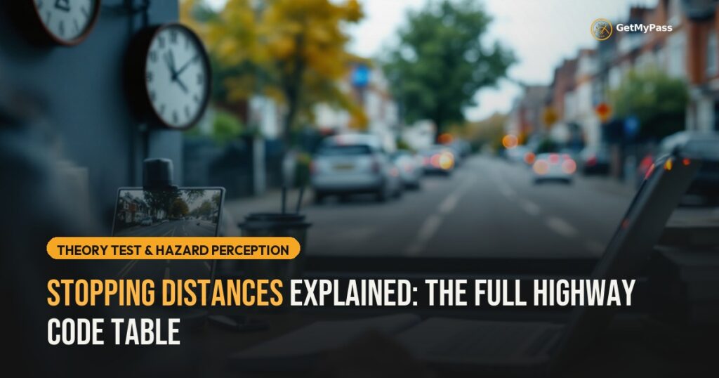 Stopping Distances Explained: The Full Highway Code Table — GetMyPass